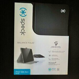 (new) Speck Balance Folio for Ipad 10, 10.2 inch (2022), Black